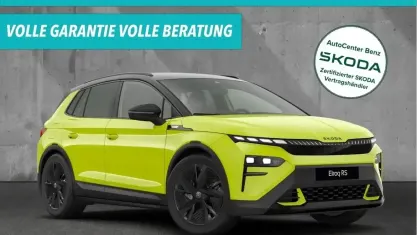 Nouă Skoda Elroq RS 250 kW (340 CP) 2026 Albastru SUV