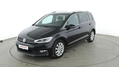 Gebraucht VW Touran Highline 150 PS (110 kW) 2017 Schwarz Van / Kleinbus