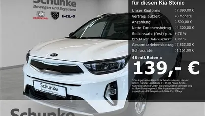 Gebraucht Kia Stonic Spirit 120 PS (88 kW) 2022 Weiss SUV