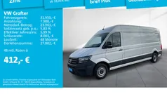 Weiß Gebraucht 2023 VW Crafter Van | 31.950 € (Superpreis)