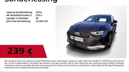 Manhattangrau metallic Gebraucht 2025 Audi A3 Advanced Plus Limousine | 26.840 € (Superpreis)