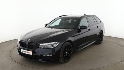Gebraucht BMW 520 M Sport 190 PS (139 kW) 2018 Schwarz Kombi