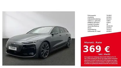 Gebraucht 2025 Audi A6 e-tron Sport Kombi | 76.490 € (Fairer Preis)
