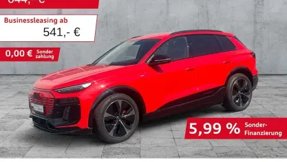 Gebraucht Audi Q6 e-tron Advanced 285 kW (388 PS) 2025 Rot SUV