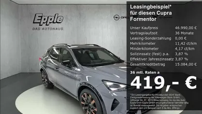 Gebraucht 2025 Cupra Formentor VZ SUV | 46.990 € (Fairer Preis)