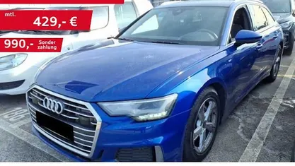 Usata Audi A6 S-Line 286 CV (210 kW) 2022 Blu Station wagon