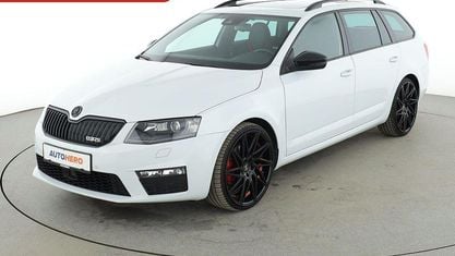 Gebraucht Skoda Octavia RS 184 PS (135 kW) 2017 Weiß Kombi