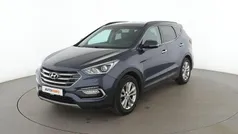 Blau Gebraucht 2017 Hyundai Santa Fe Style SUV | 17.640 € (Guter Preis)