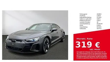 Gebraucht Audi e-tron GT quattro Ambiente 350 kW (476 PS) 2022 Limousine