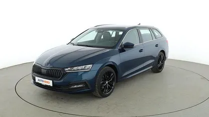 Gebraucht Skoda Octavia Ambition 110 PS (80 kW) 2021 Blau Kombi