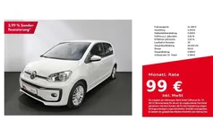 Pure white Gebraucht 2021 VW up! United Kleinwagen | 11.180 € (Fairer Preis)