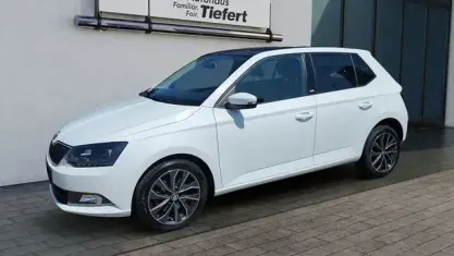 Gebraucht Skoda Fabia 110 PS (80 kW) 2015 Laserweiß uni Kleinwagen