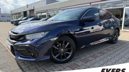 Gebraucht Honda Civic Elegance 126 PS (92 kW) 2022 Obsidian blue p Limousine