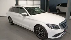 Weiß Gebraucht 2019 Mercedes C200 Exclusive Kombi | 25.220 € (Fairer Preis)