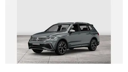 Platinum grey Gebraucht 2023 VW Tiguan Allspace Elegance SUV | 37.990 € (Fairer Preis)