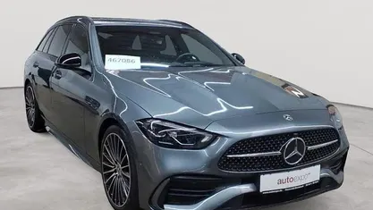 Gebraucht Mercedes C300 AMG line 265 PS (194 kW) 2022 Selenitgrau metallic Kombi