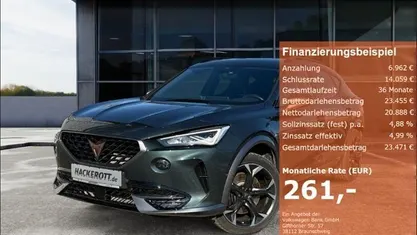 Gebraucht Cupra Formentor VZ 245 PS (180 kW) 2022 Gruen SUV