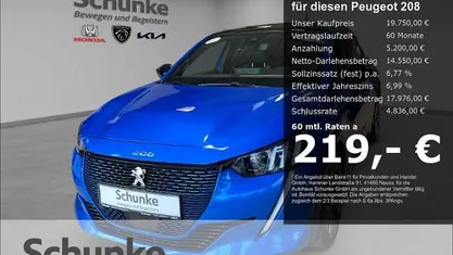 Gebraucht Peugeot 208 GTi 100 kW (136 PS) 2023 Blau Kleinwagen