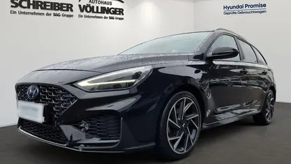 Schwarz Gebraucht 2021 Hyundai i30 N Line Kombi | 18.490 € (Fairer Preis)