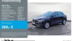 Schwarz Gebraucht 2024 VW T-Roc Life SUV | 23.660 € (Fairer Preis)
