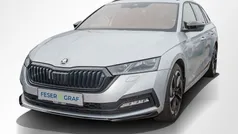 Brilliantsilber metallic Gebraucht 2024 Skoda Octavia SportLine Kombi | 31.350 € (Superpreis)