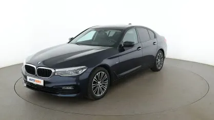 Gebraucht BMW 540 Sport Line 340 PS (250 kW) 2017 Blau Limousine