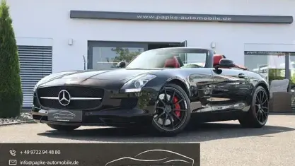 Gebraucht Mercedes SLS AMG AMG 592 PS (435 kW) 2012 Schwarz Cabrio
