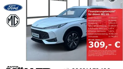Neu MG HS Luxury 272 PS (200 kW) 2026 Pearl white SUV