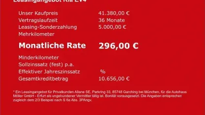 Neu Kia EV4 Earth 150 kW (204 PS) 2026 Grau Limousine