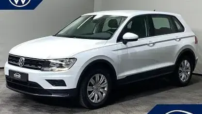 Gebraucht VW Tiguan Trendline 150 PS (110 kW) 2018 Pure white SUV