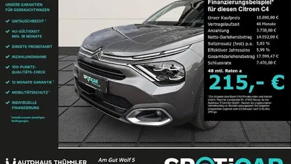 Gebraucht 2024 Citroën C4 PureTech Limousine | 18.690 € (Guter Preis)