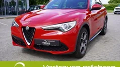 Rot Gebraucht 2022 Alfa Romeo Stelvio Ti SUV | 32.940 € (Superpreis)