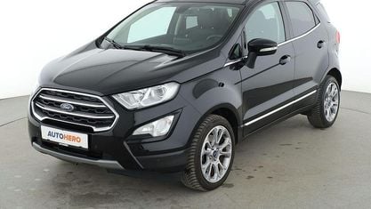 Gebraucht Ford Ecosport Titanium 125 PS (91 kW) 2019 Schwarz SUV