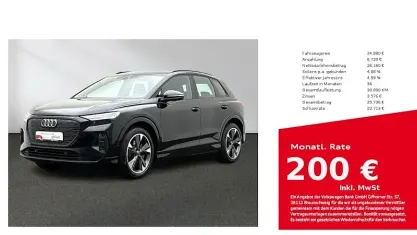 Gebraucht Audi Q4 e-tron Ambiente 150 kW (204 PS) 2023 Mythosschwarz metallic SUV