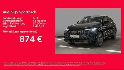 Neu Audi Q5 Sportback Ambiente 367 PS (269 kW) 2025 Schwarz SUV