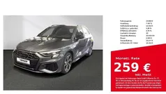 Grau Gebraucht 2022 Audi A3 Sportback e-tron S-Line Limousine | 29.880 € (Fairer Preis)