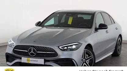 Gebraucht Mercedes C300 AMG line 258 PS (189 kW) 2022 Hightech silber Limousine