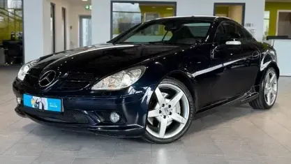Gebraucht Mercedes SLK350 272 PS (200 kW) 2006 Blau Cabrio