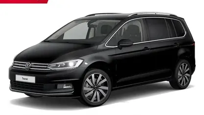 Gebraucht VW Touran Highline 150 PS (110 kW) 2022 Deep black perleffekt Van / Kleinbus