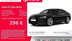 Mythosschwarz metallic Gebraucht 2024 Audi A5 Sportback S-Line Limousine | 45.250 € (Fairer Preis)
