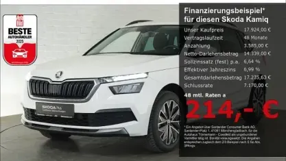 Gebraucht Skoda Kamiq Drive 116 PS (85 kW) 2020 Candy weiß SUV
