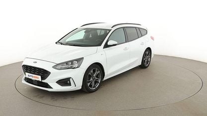 Gebraucht Ford Focus ST-Line 150 PS (110 kW) 2019 Weiß Kombi