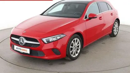 Gebraucht Mercedes A180 Progressive 116 PS (85 kW) 2019 Rot Limousine
