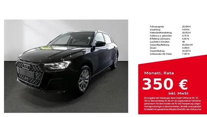 Mythosschwarz Gebraucht 2025 Audi A1 Sportback Kleinwagen | 25.890 € (Fairer Preis)