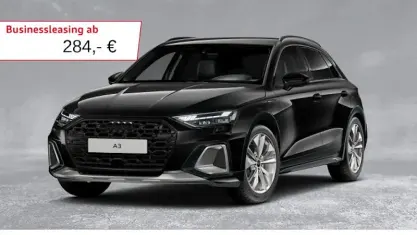 Brugt Audi A3 Ambiente 204 HK (150 kW) 2025 Sort Sedan