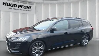Schwarz Gebraucht 2024 Ford Focus ST-Line X Kombi | 26.500 € (Fairer Preis)