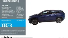 Blau Gebraucht 2025 VW ID.4 Pure SUV | 34.330 € (Guter Preis)