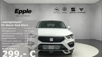 Neu Seat Ateca 150 PS (110 kW) 2025 Weiss SUV