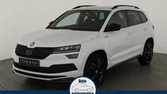 Moon weiss metallic Gebraucht 2020 Skoda Karoq SportLine SUV | 25.995 € (Fairer Preis)
