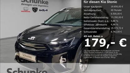 Gebraucht Kia Stonic Vision 101 PS (74 kW) 2025 Schwarz SUV